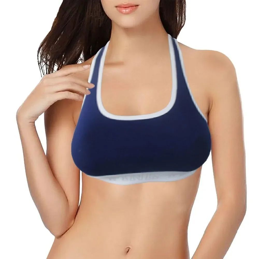VS Blue Reverse Racerback Bra Top XS (AA-B)